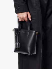 Saint Laurent Women's Mini Toy Leather Crossbody Bag Black