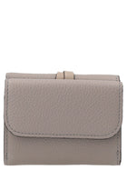 Chloé Mini Tri Fold Wallet Grey