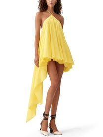 JACQUEMUS Women's Mini Triangle Dress Yellow