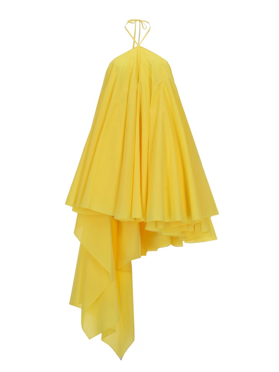 JACQUEMUS Women's Mini Triangle Dress Yellow
