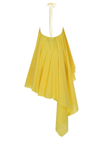 JACQUEMUS Women's Mini Triangle Dress Yellow