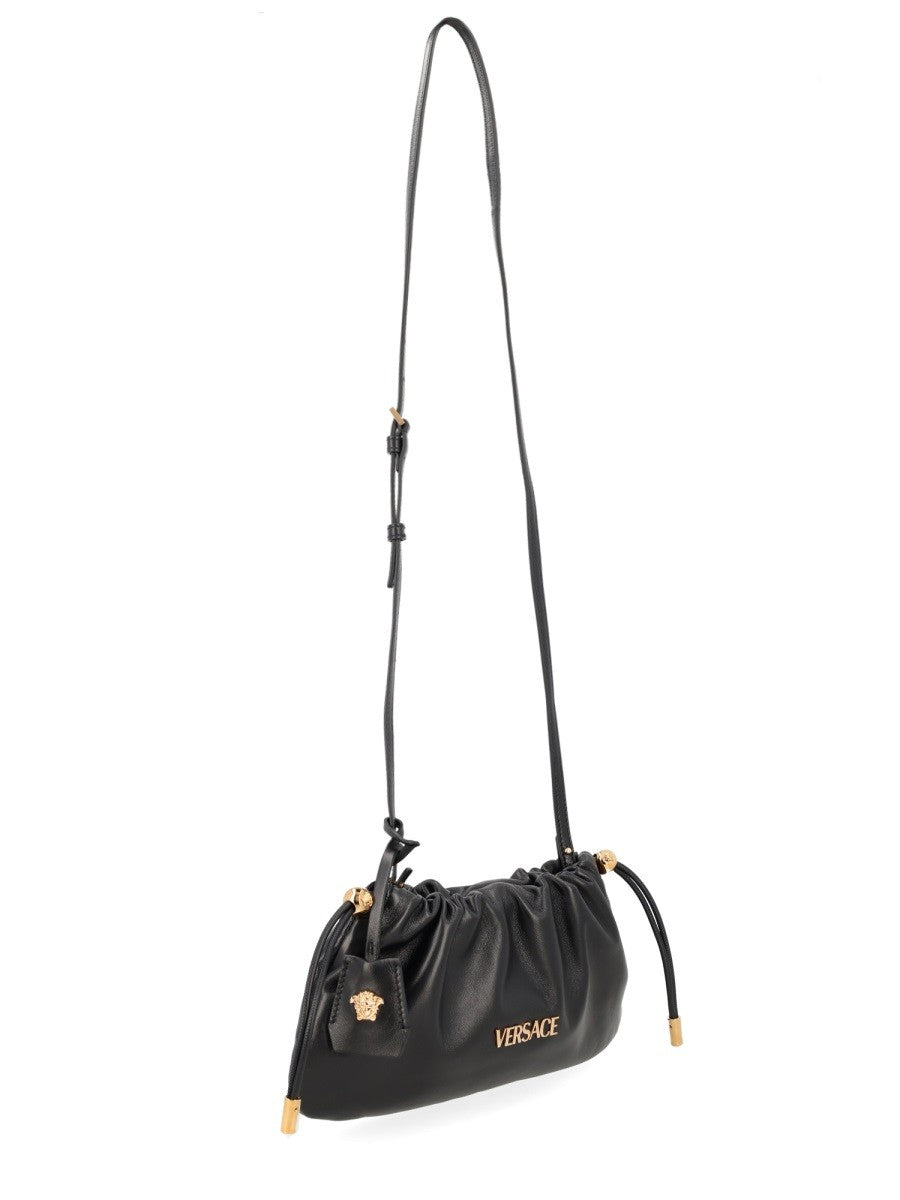 Versace Women's Mini Versace Tag Bag Black