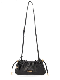 Versace Women's Mini Versace Tag Bag Black