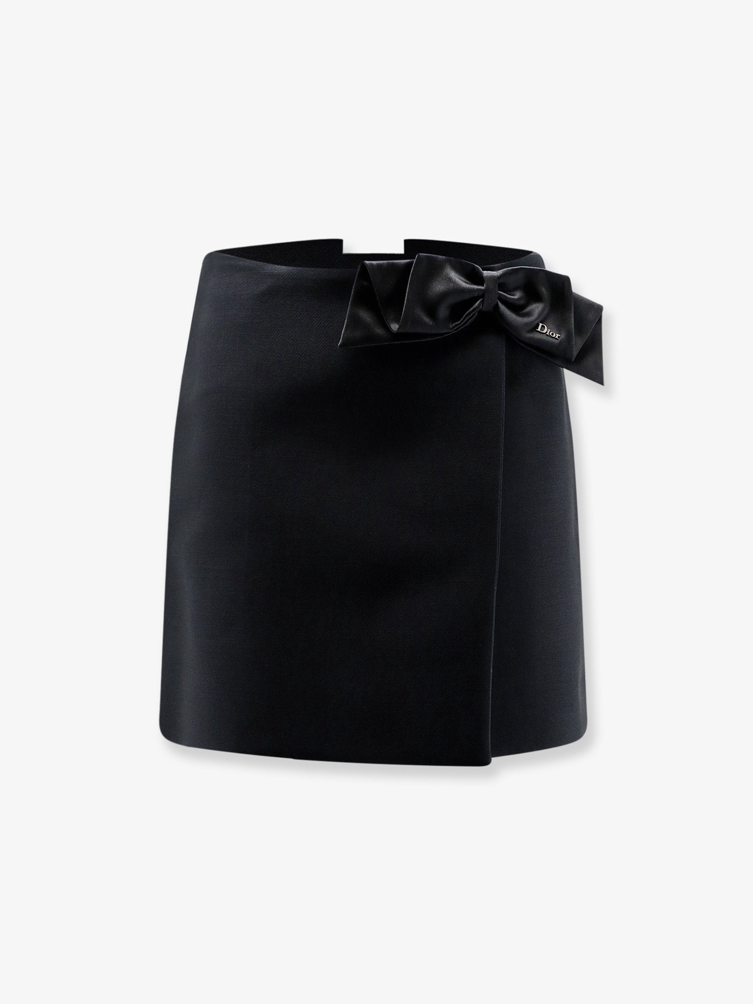 Dior Women's Mini Wrap Skirt Black