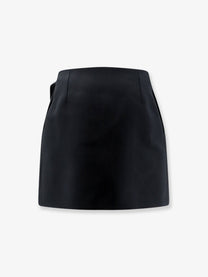 Dior Women's Mini Wrap Skirt Black