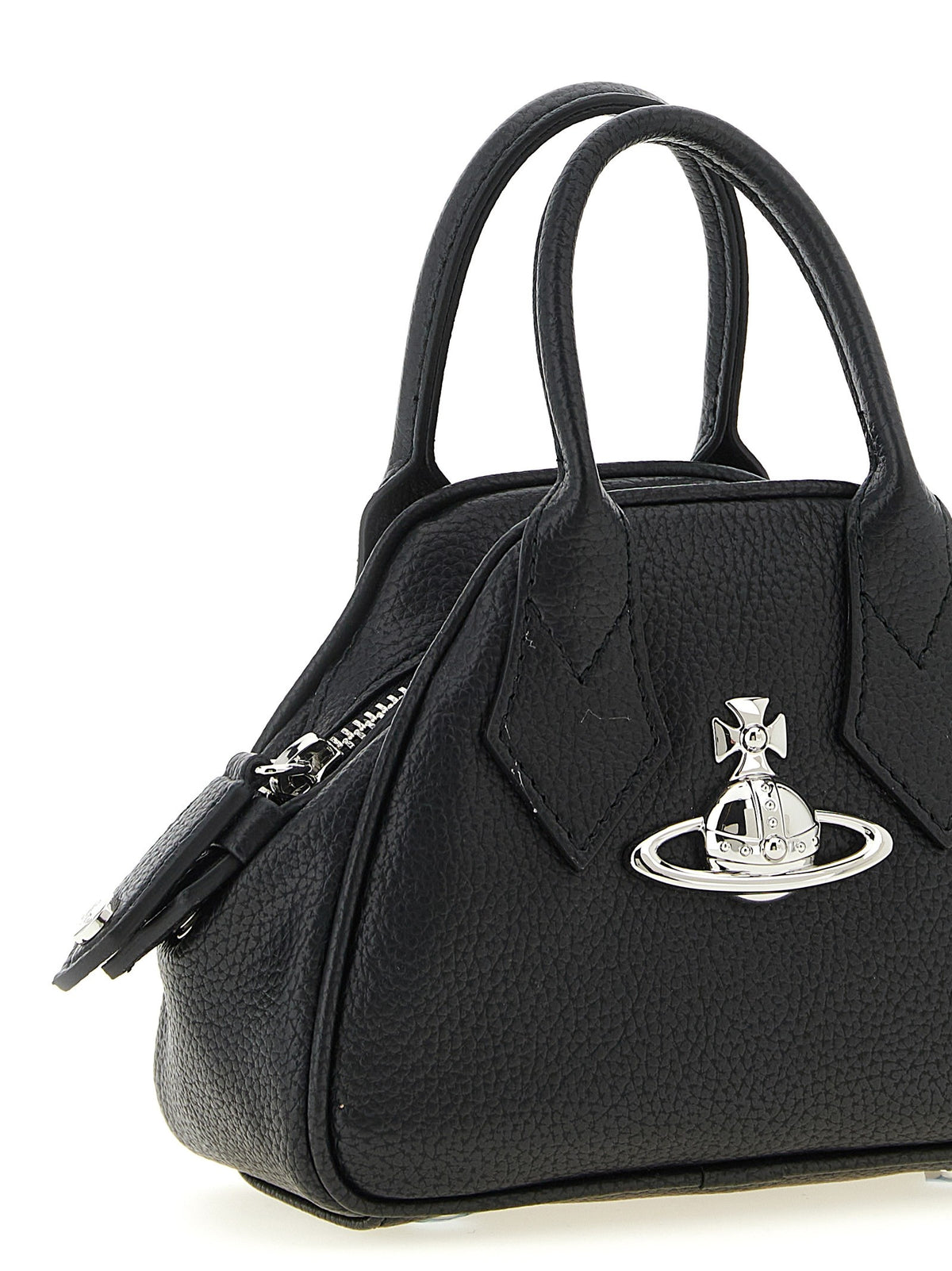 Vivienne Westwood Mini Yasmine Handbag Black, view 3