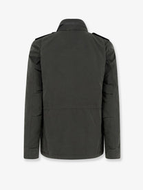 ASPESI Men's Minifield Cotton Blend Sahariana Grey