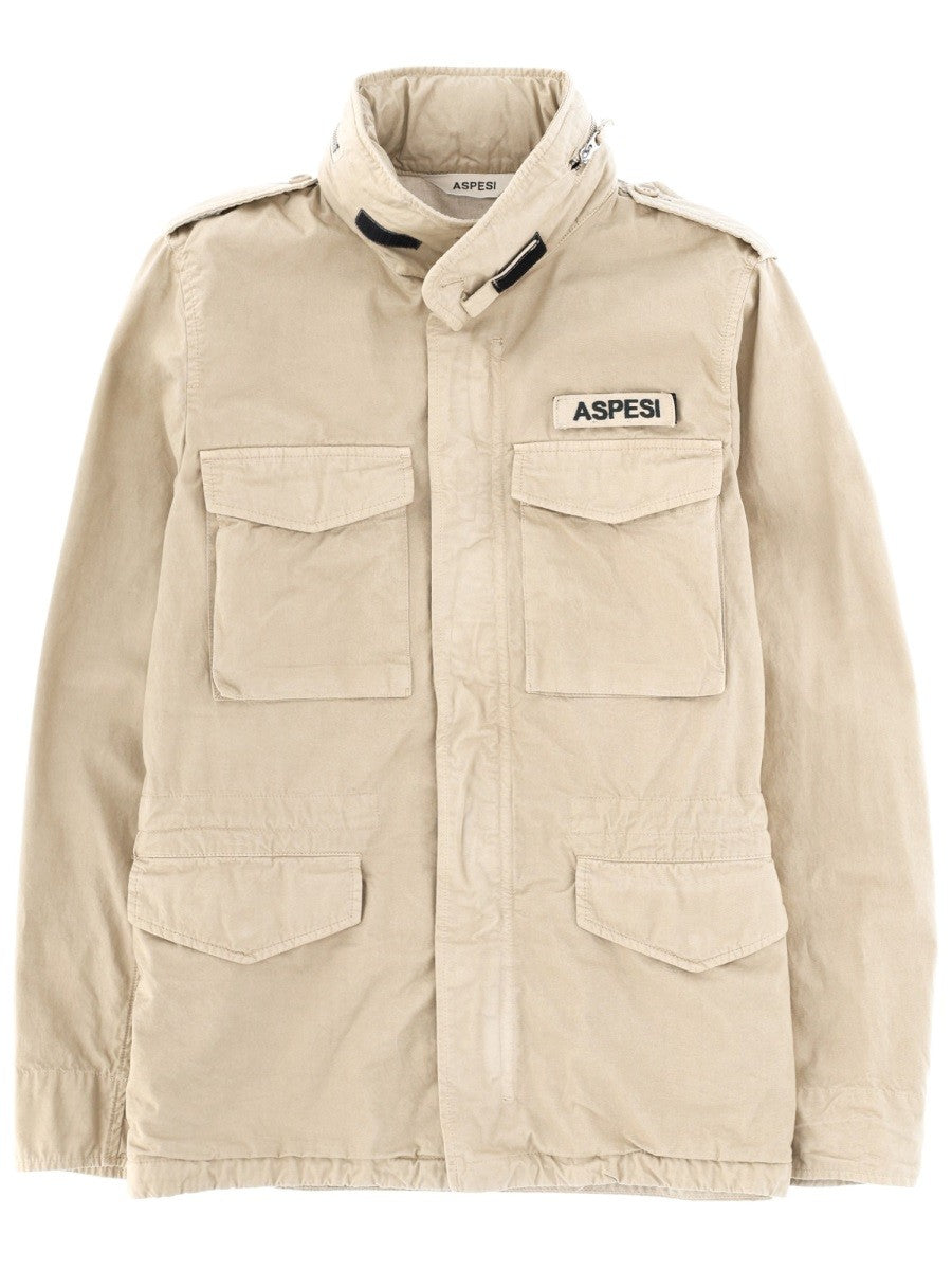 Aspesi Men's Minifield Jacket Beige Aspesi