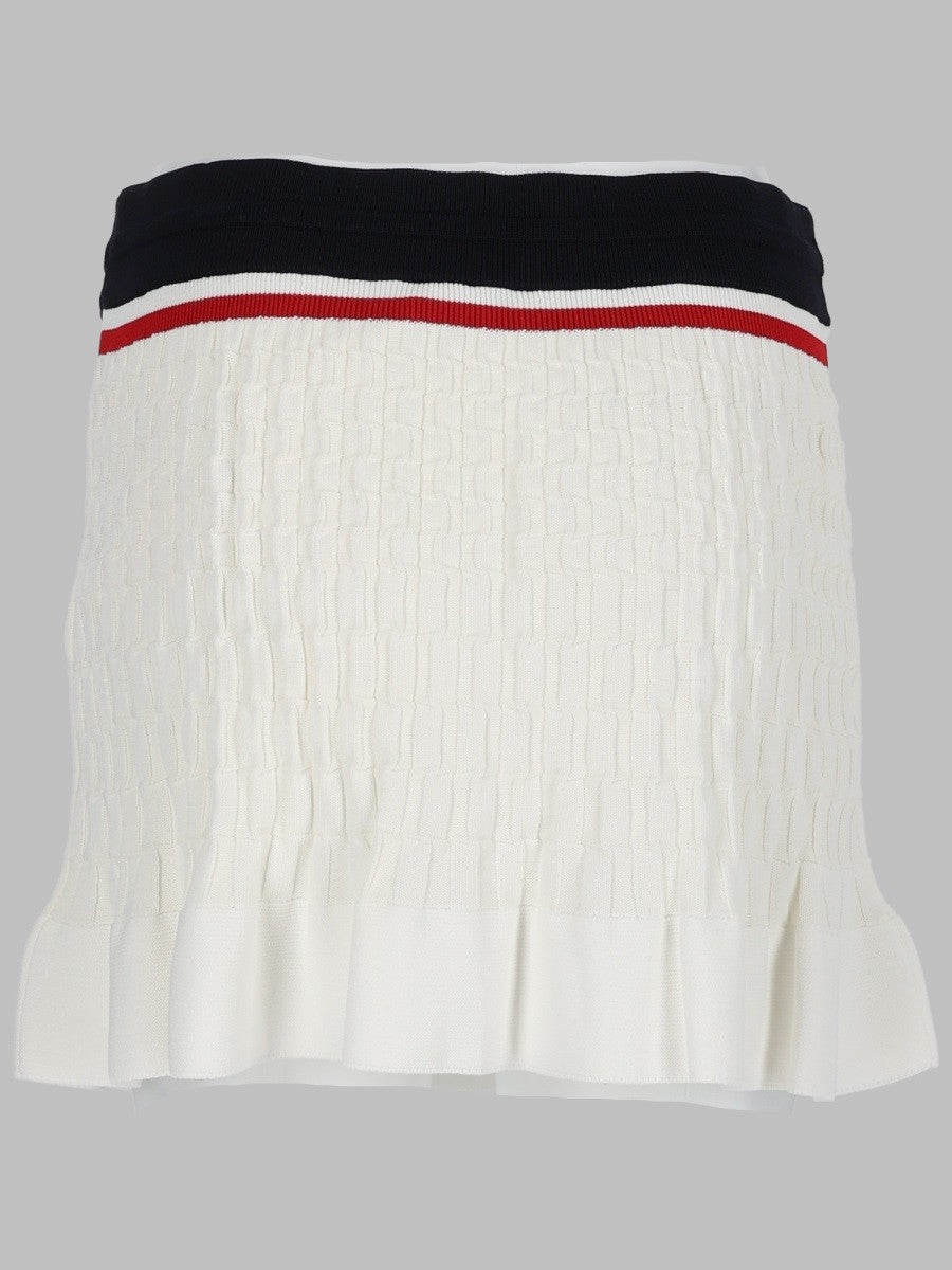 Casablanca Women's Minigonna DA Tennis in Maglia White