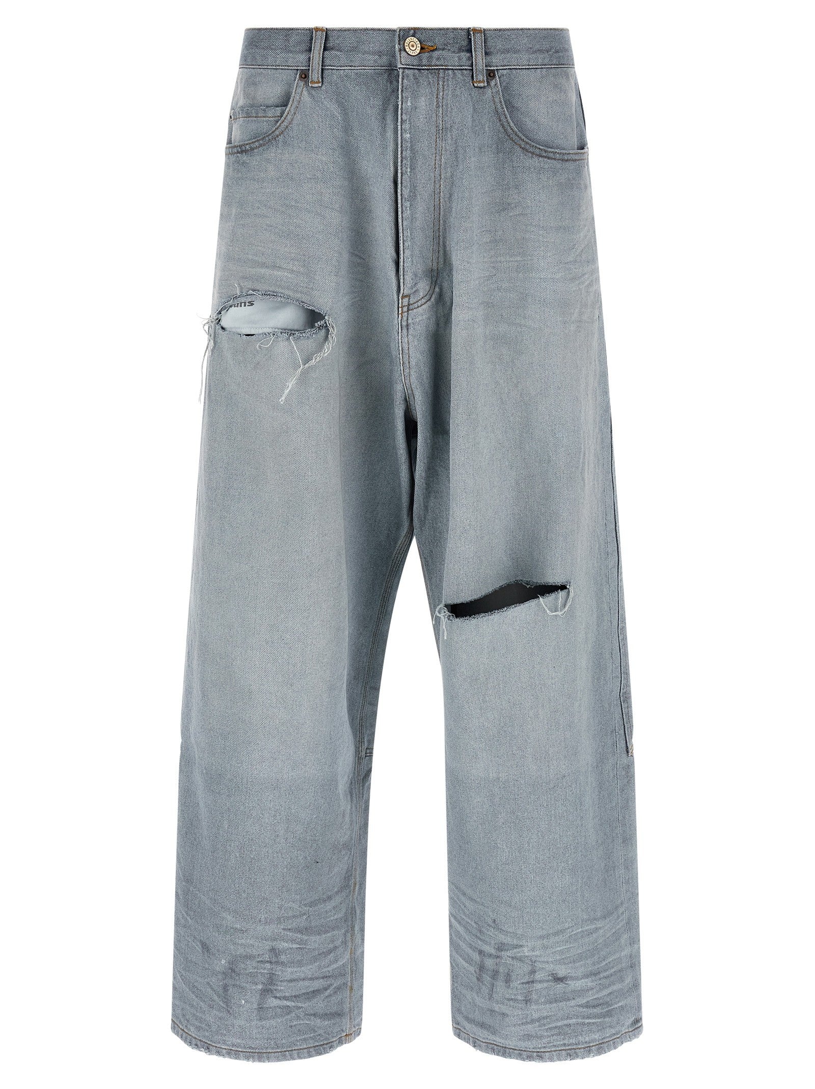 Balenciaga Minimal Baggy Jeans Blue