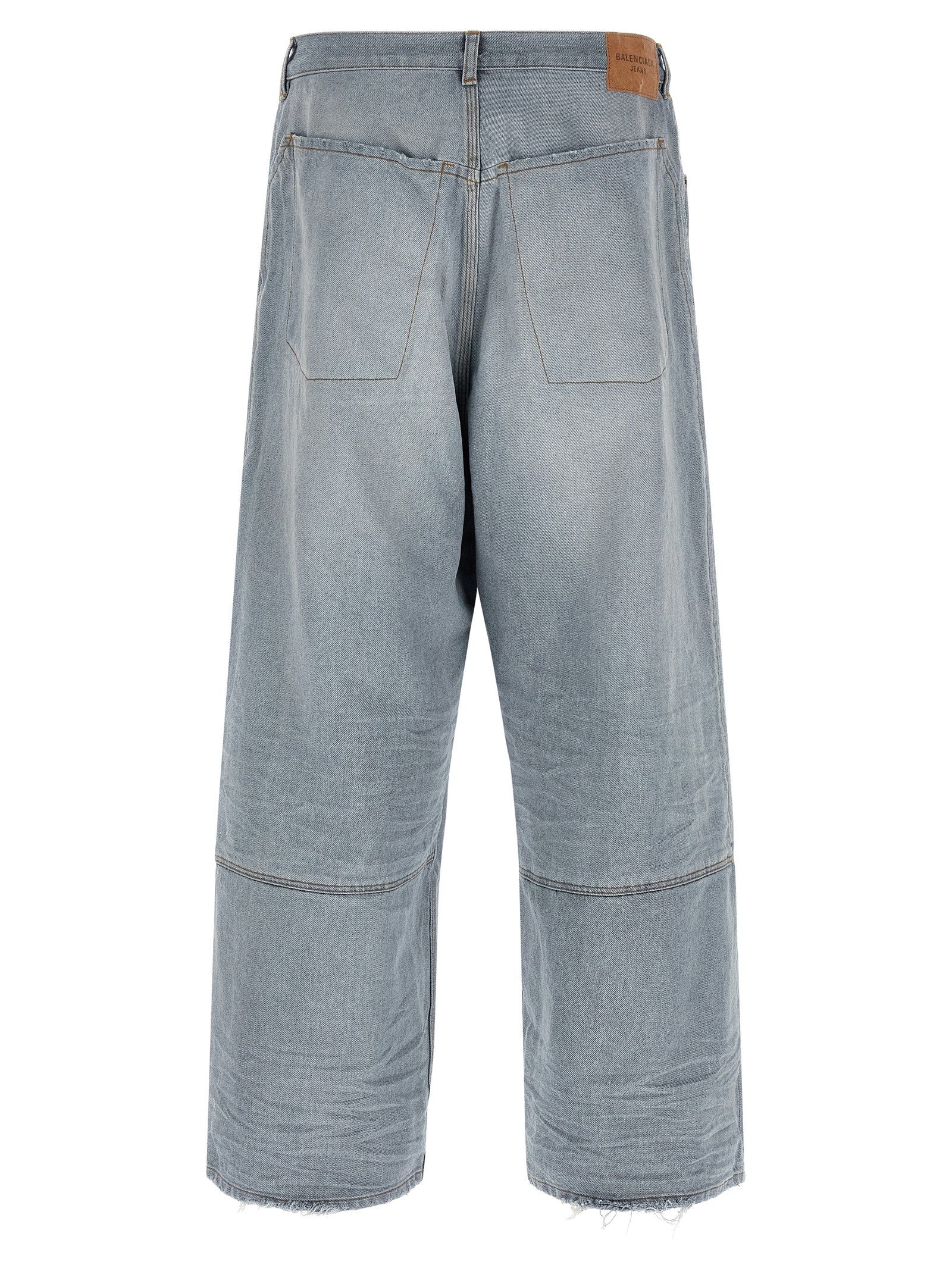 Balenciaga Minimal Baggy Jeans Blue