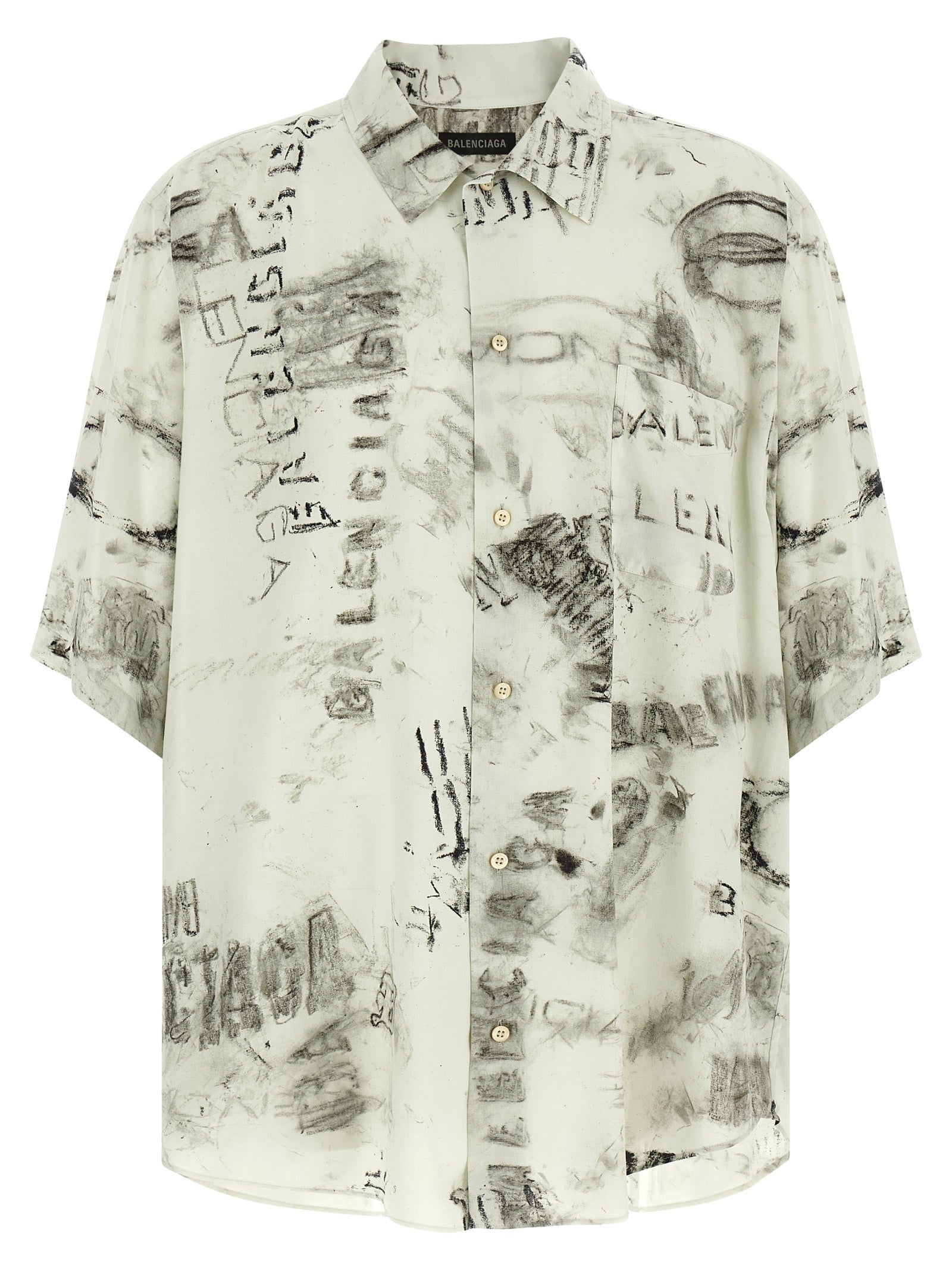 Balenciaga Minimal Shirt Grey