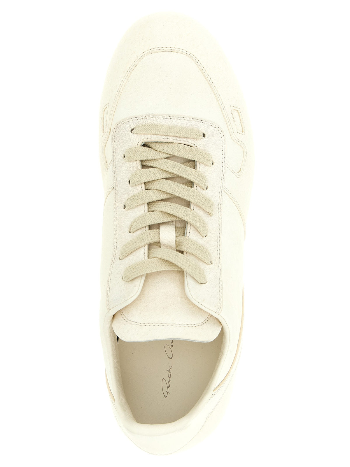 Rick Owens Minimal Sneak Sneakers White