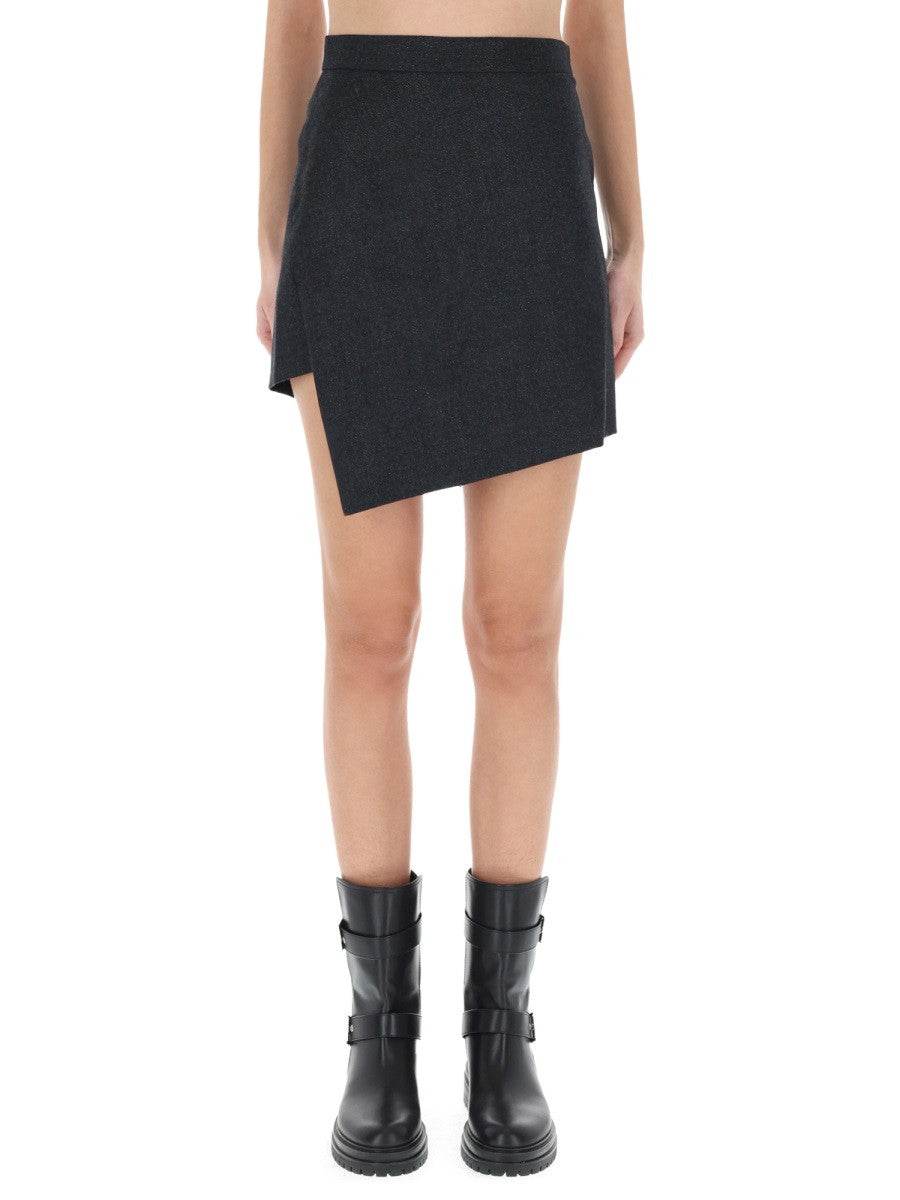 Vivienne Westwood Women's Miniskirt Infinity Grey