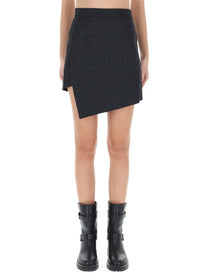 Vivienne Westwood Women's Miniskirt Infinity Grey