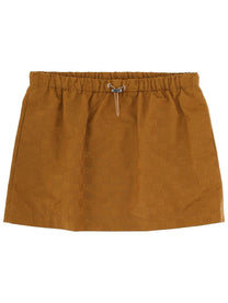 Gucci Women's Miniskirt Beige
