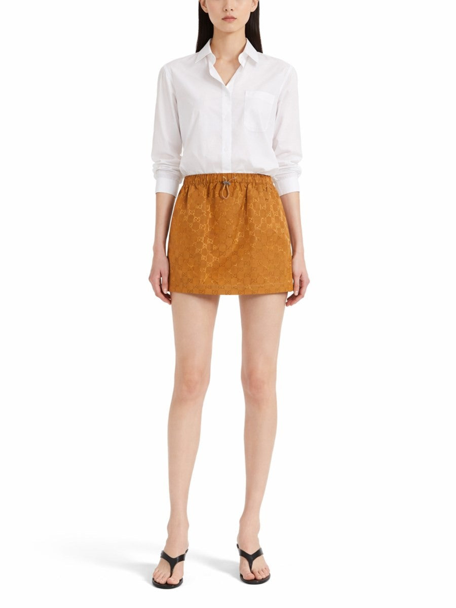 Gucci Women's Miniskirt Beige