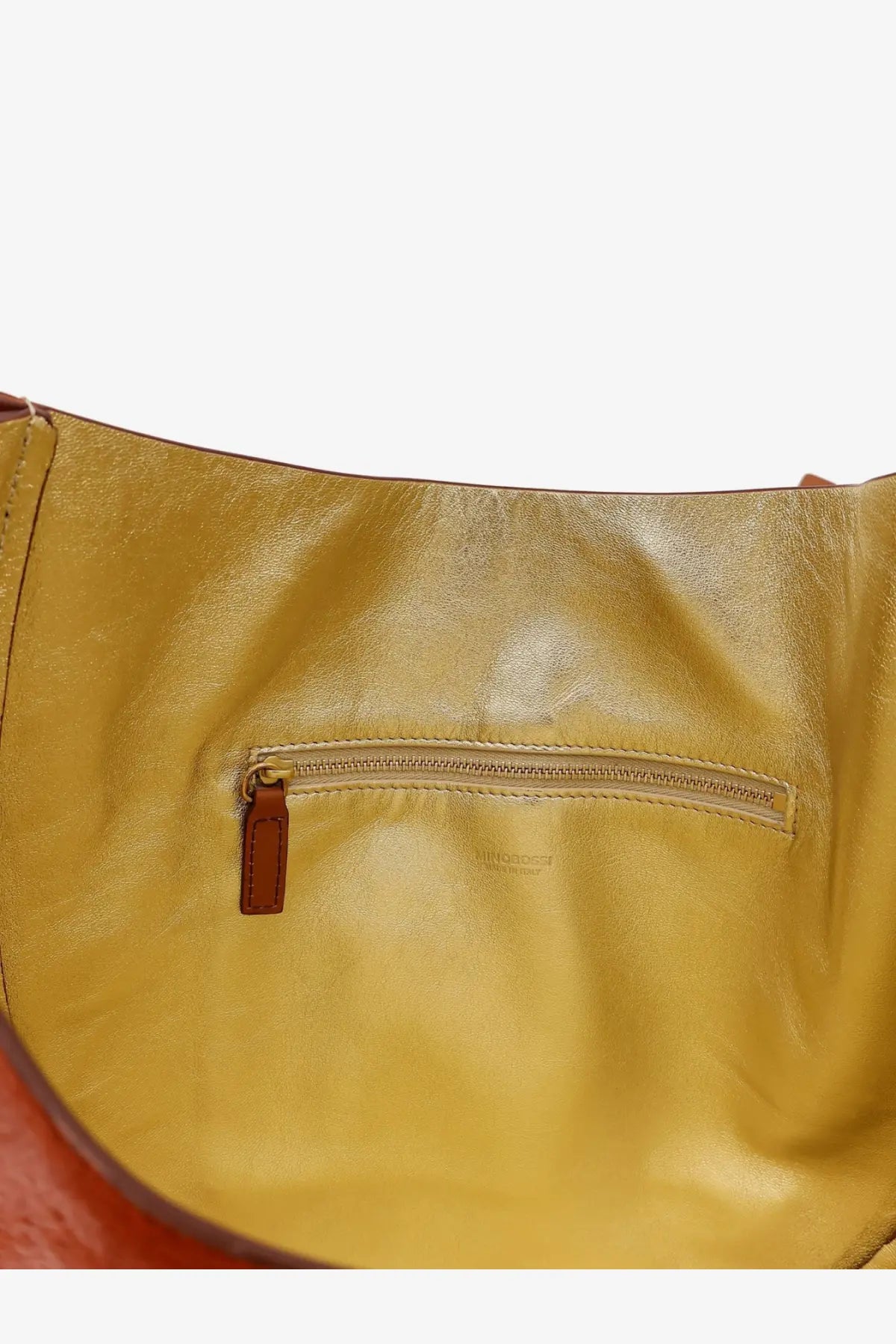 Minobossi Women's Liz Pony Skin Shoulder Bag Beige, view 4