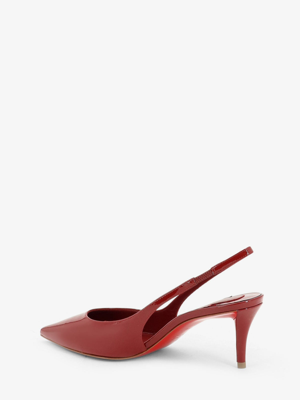 Christian Louboutin Women's Miss Patent Leather Slingback Décolleté EMPIRE, view 3