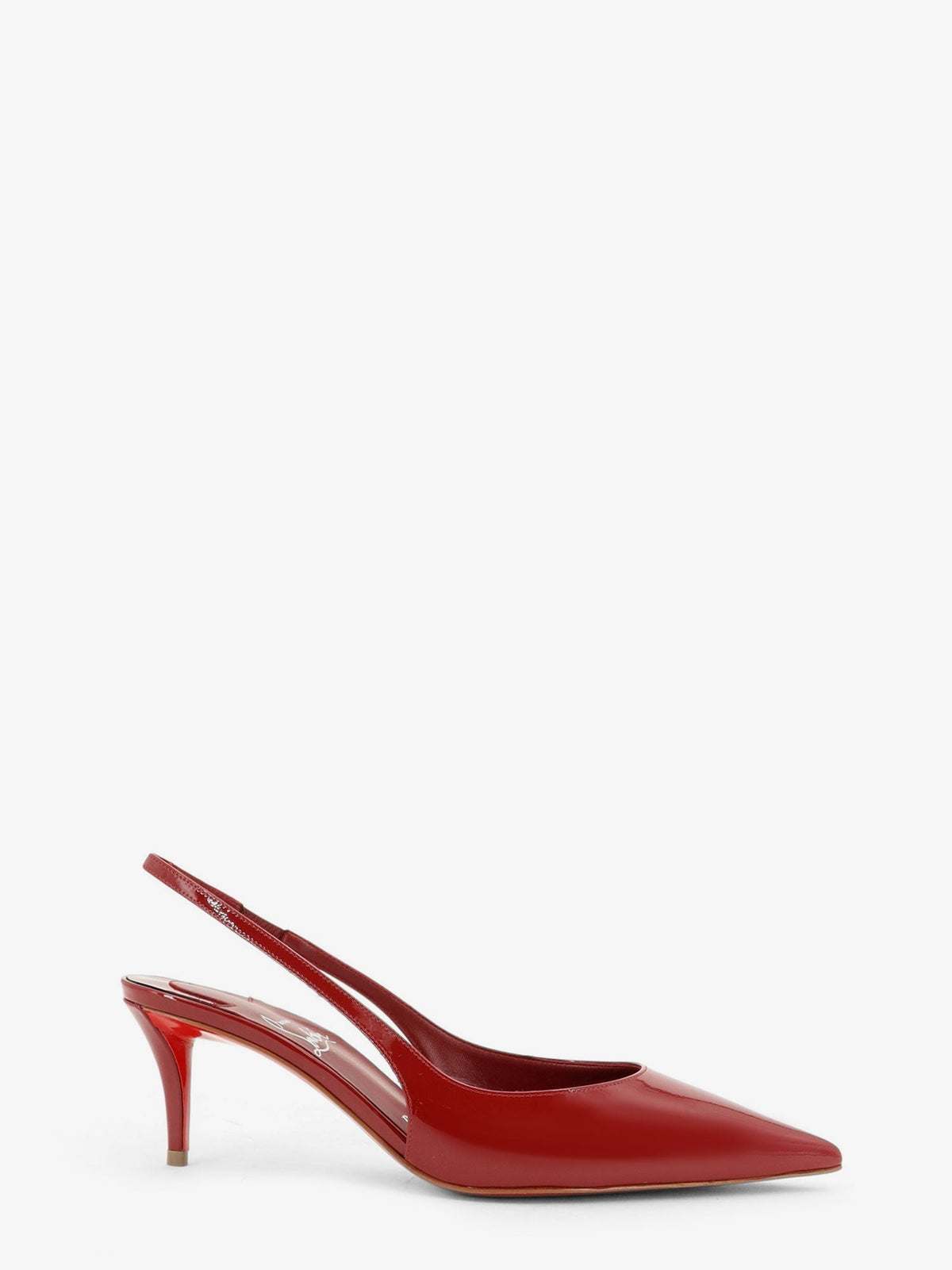 Christian Louboutin Women's Miss Patent Leather Slingback Décolleté EMPIRE