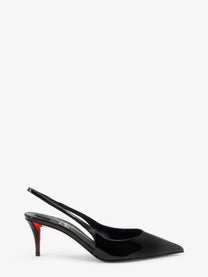 Christian Louboutin Women's Miss Patent Leather Slingback Pumps Black