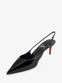 Christian Louboutin Women's Miss Patent Leather Slingback Pumps Black