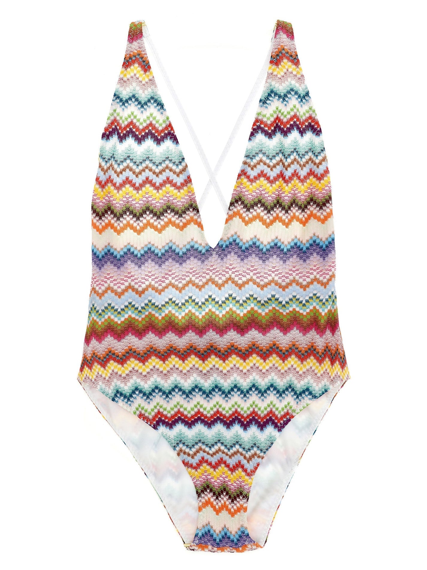 MISSONI - MISSONI - Zigzag one-piece swimsuit - Women’s Clothing