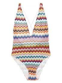 MISSONI - MISSONI - Zigzag one-piece swimsuit - Women’s Clothing
