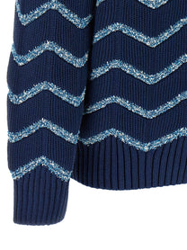 MISSONI - MISSONI - ’Zig-Zag’ sweater - Men’s Knitwear