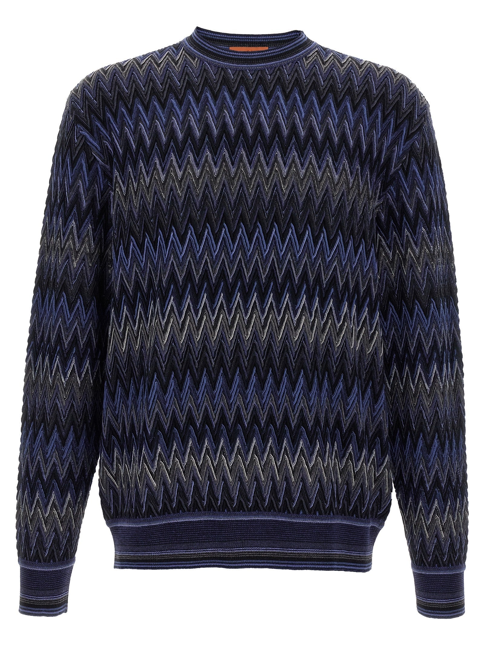 MISSONI - MISSONI - Zigzag pattern sweater - Men’s Knitwear