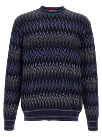 MISSONI - MISSONI - Zigzag pattern sweater - Men’s Knitwear