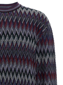 MISSONI - MISSONI - Zigzag pattern sweater - Men’s Knitwear