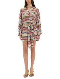 Missoni - Viscose Lamé Lace Kimono Cover Up - Home-&gt;Woman-&gt;Clothing-&gt;Jackets