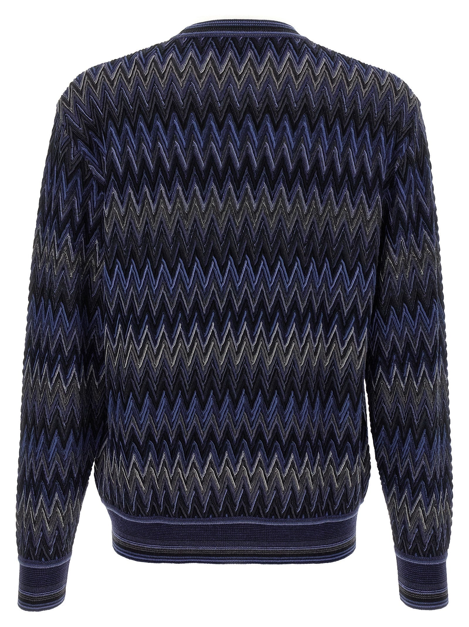 MISSONI - MISSONI - Zigzag pattern sweater - Men’s Knitwear