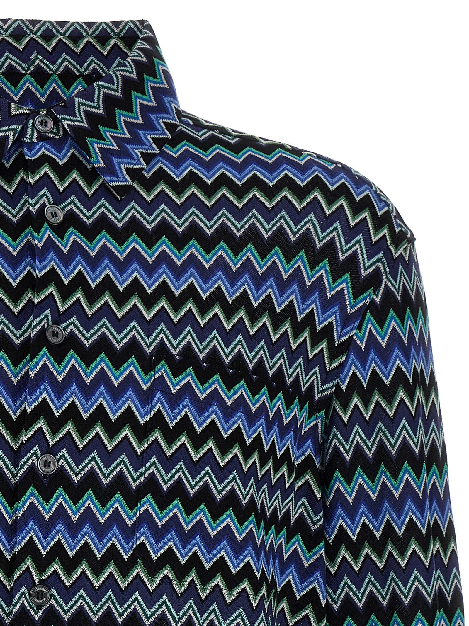 MISSONI - MISSONI - ’Zig-Zag’ shirt - Men’s Tops
