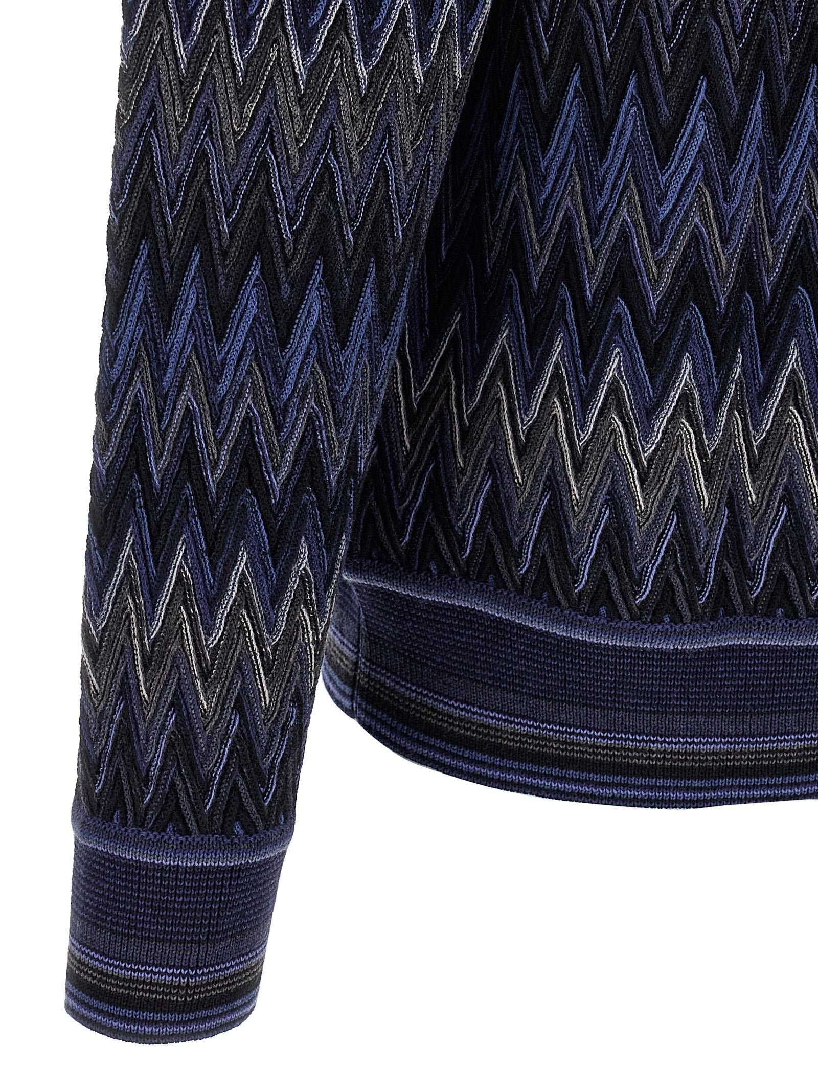 MISSONI - MISSONI - Zigzag pattern sweater - Men’s Knitwear