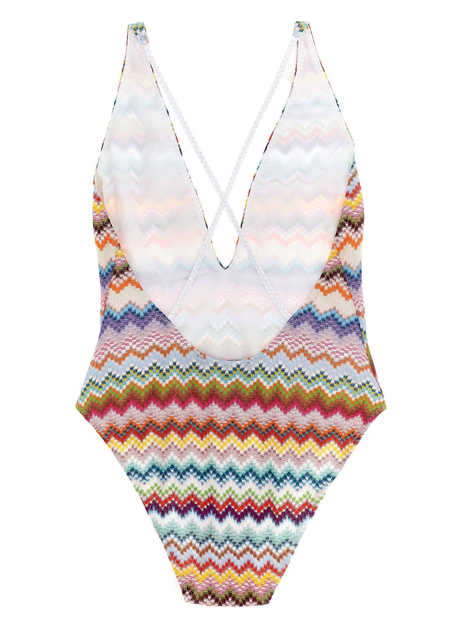 MISSONI - MISSONI - Zigzag one-piece swimsuit - Women’s Clothing