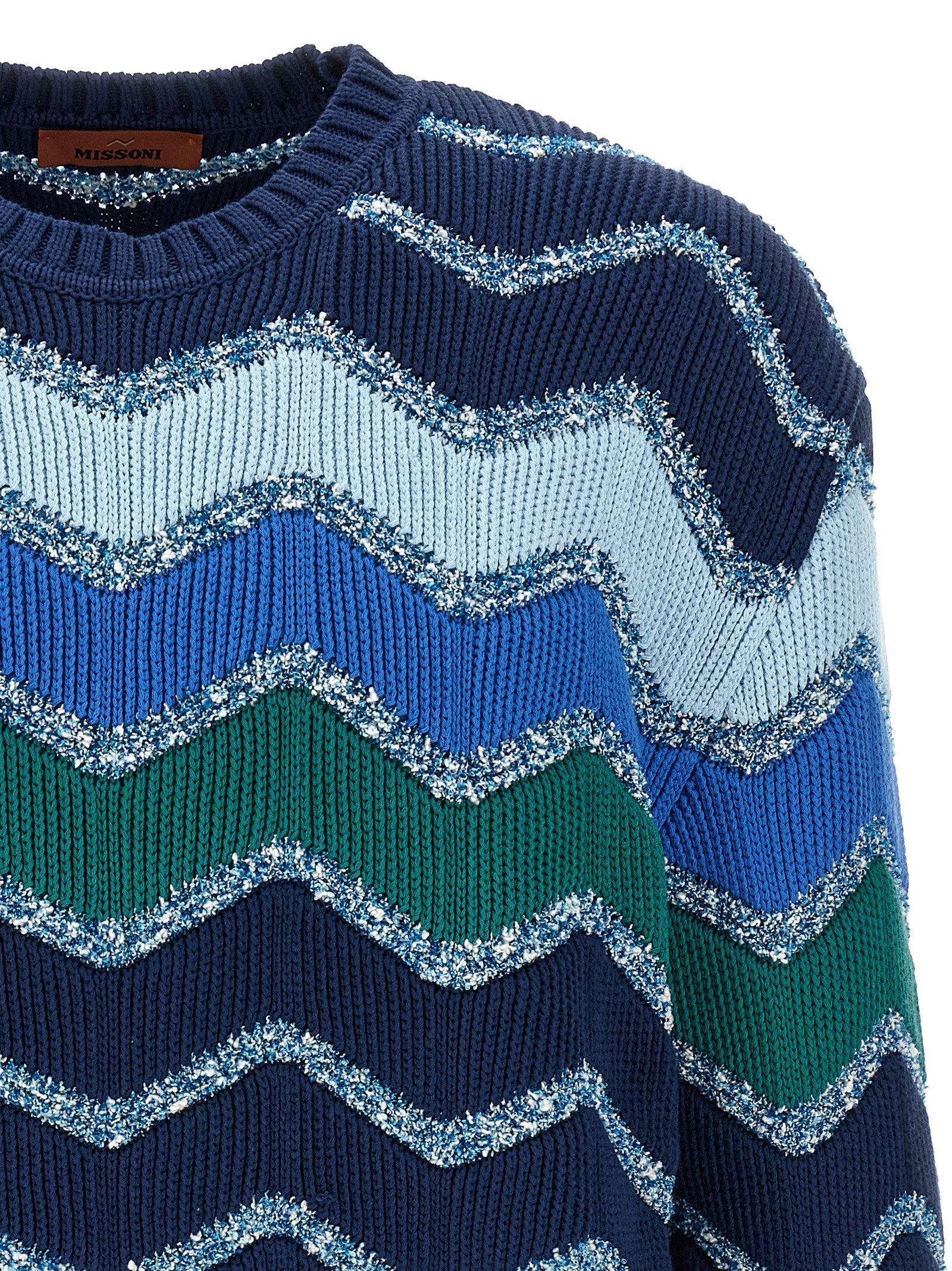MISSONI - MISSONI - ’Zig-Zag’ sweater - Men’s Knitwear