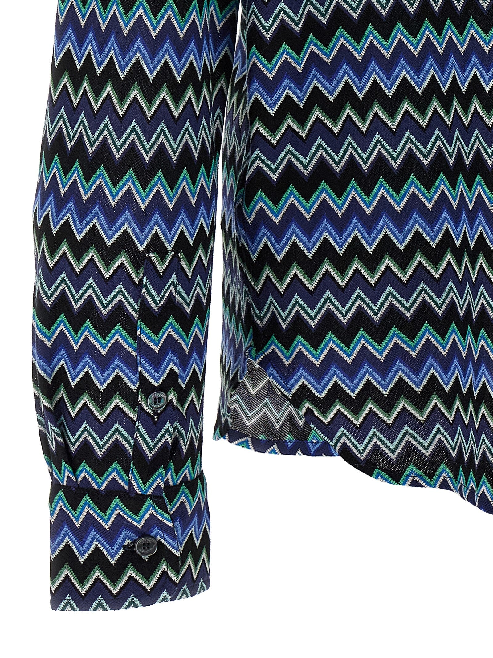 MISSONI - MISSONI - ’Zig-Zag’ shirt - Men’s Tops