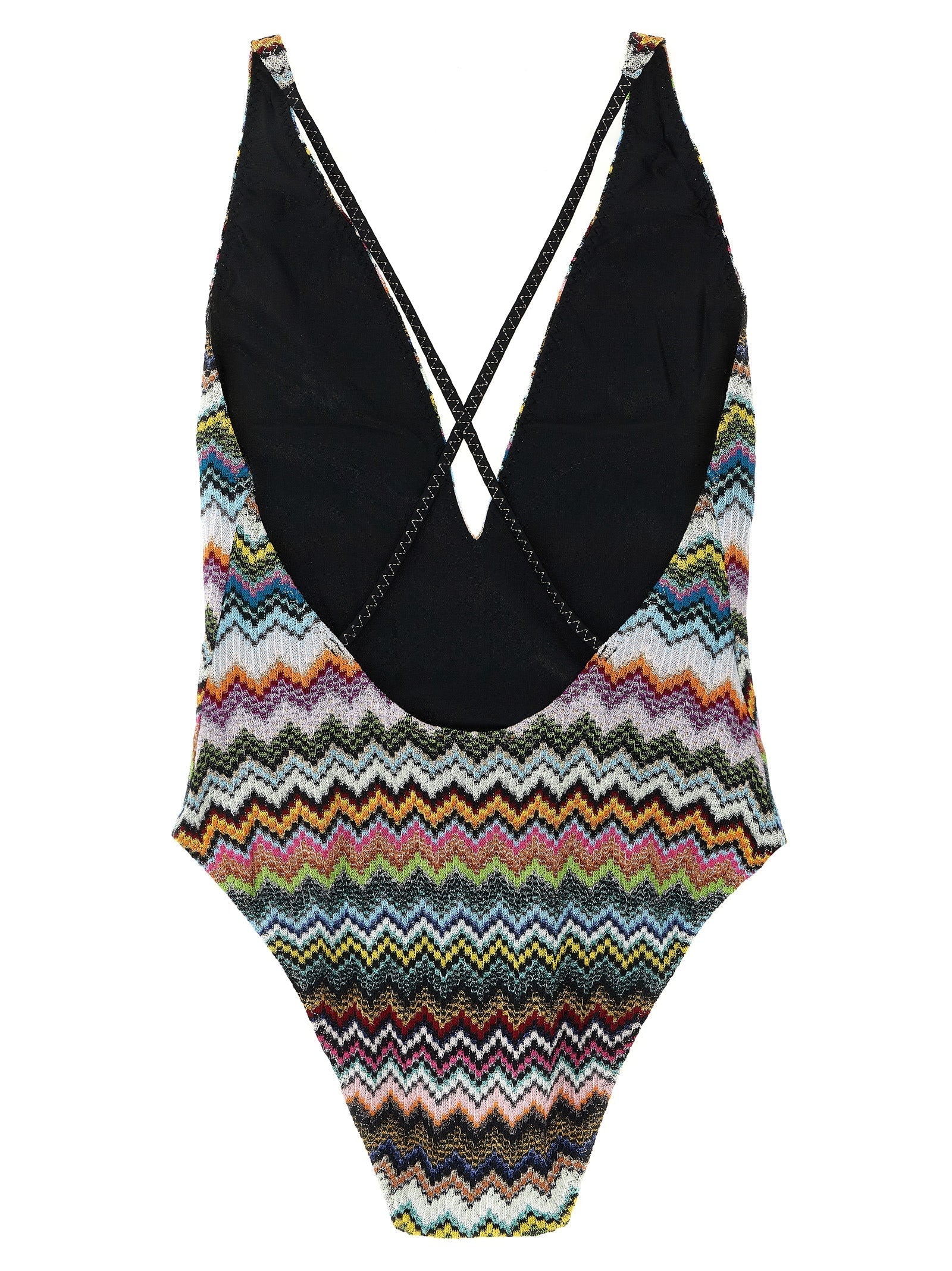 MISSONI - MISSONI - Zigzag one-piece swimsuit - Women’s Clothing