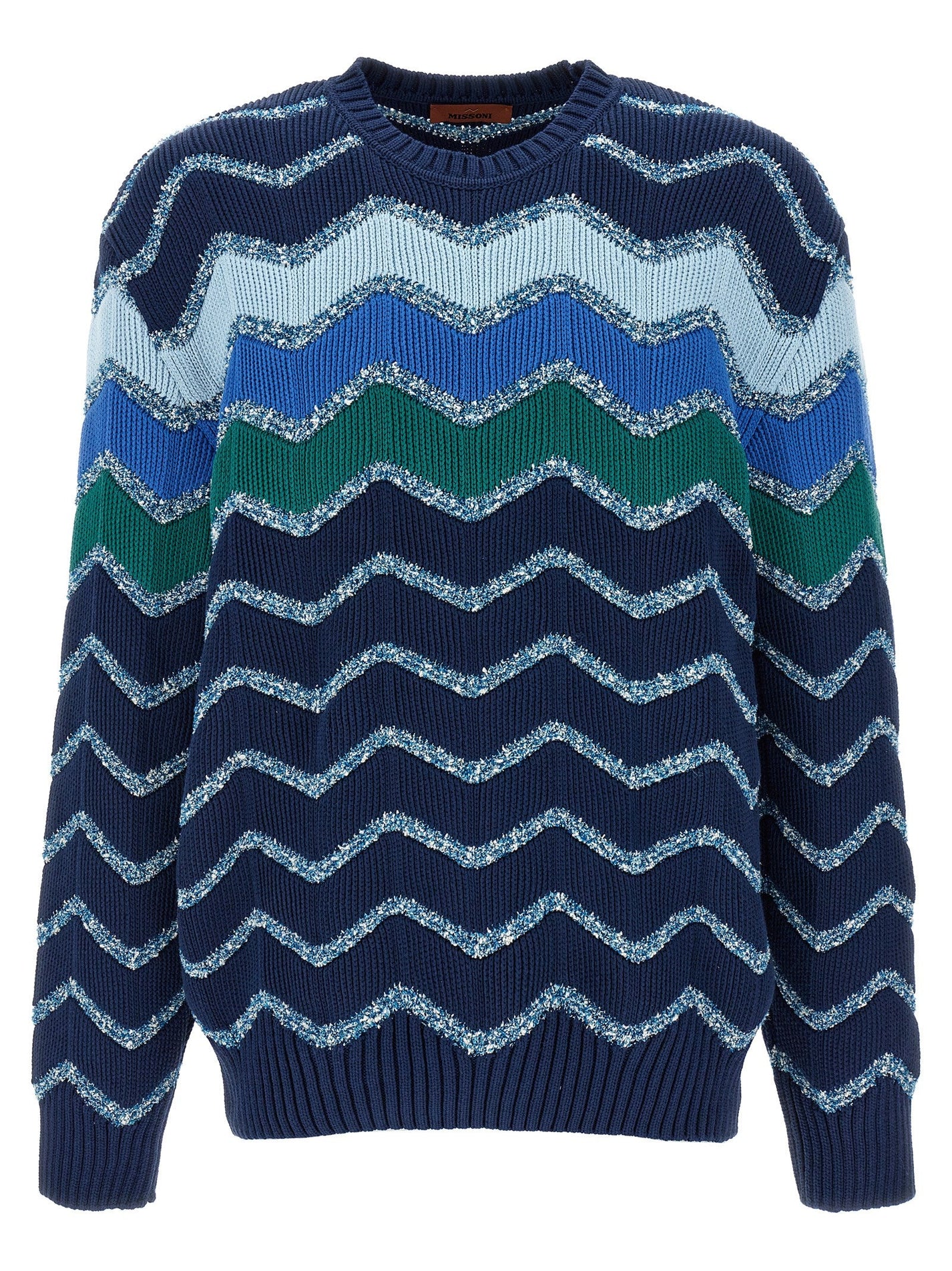 MISSONI - MISSONI - ’Zig-Zag’ sweater - Men’s Knitwear