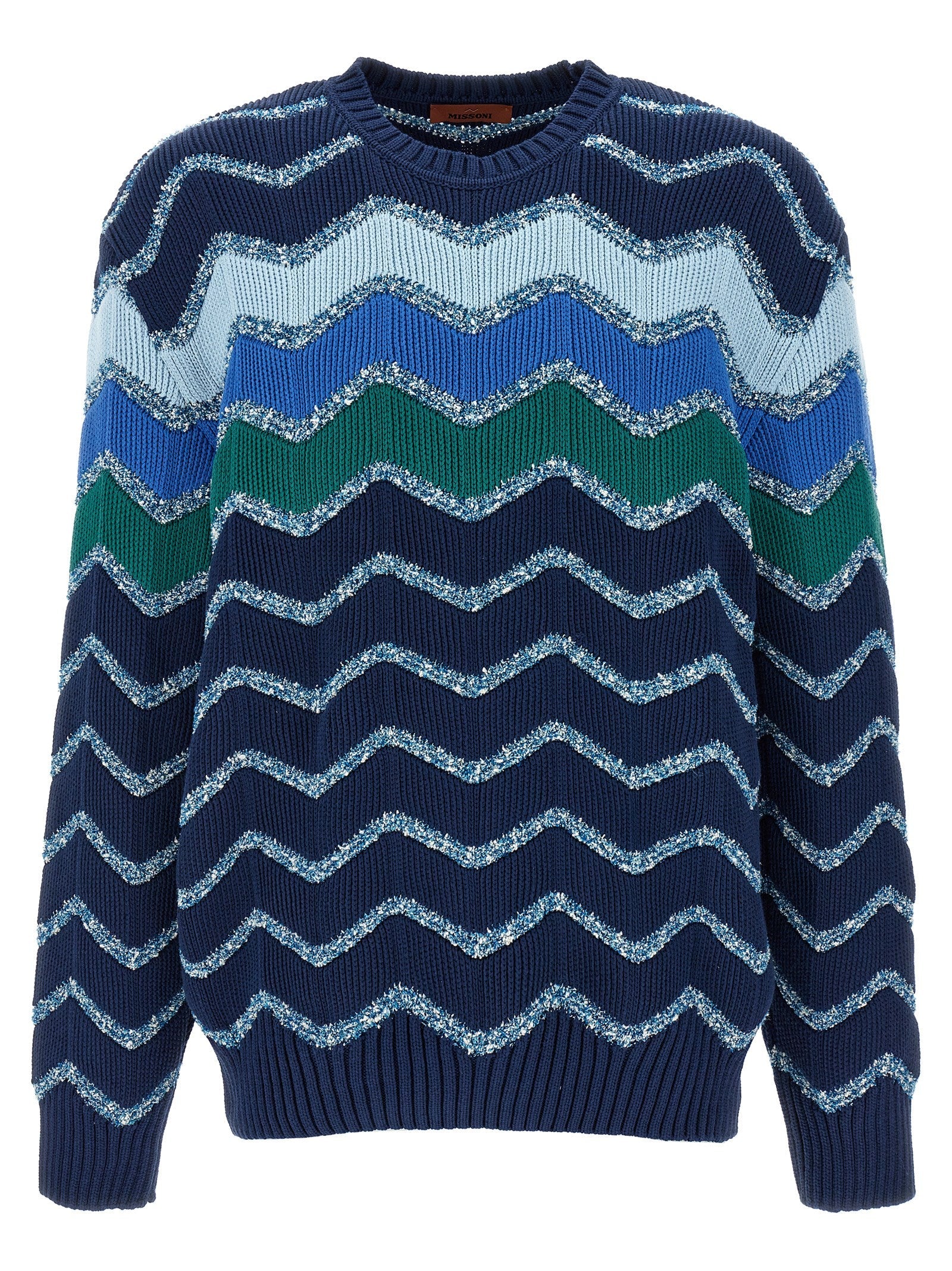 MISSONI - MISSONI - ’Zig-Zag’ sweater - Men’s Knitwear
