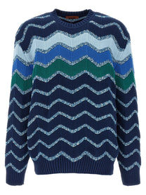MISSONI - MISSONI - ’Zig-Zag’ sweater - Men’s Knitwear
