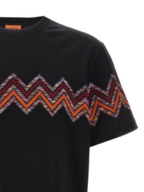 MISSONI - MISSONI - ’Zig Zag’ jacquard t-shirt - Men’s Tops