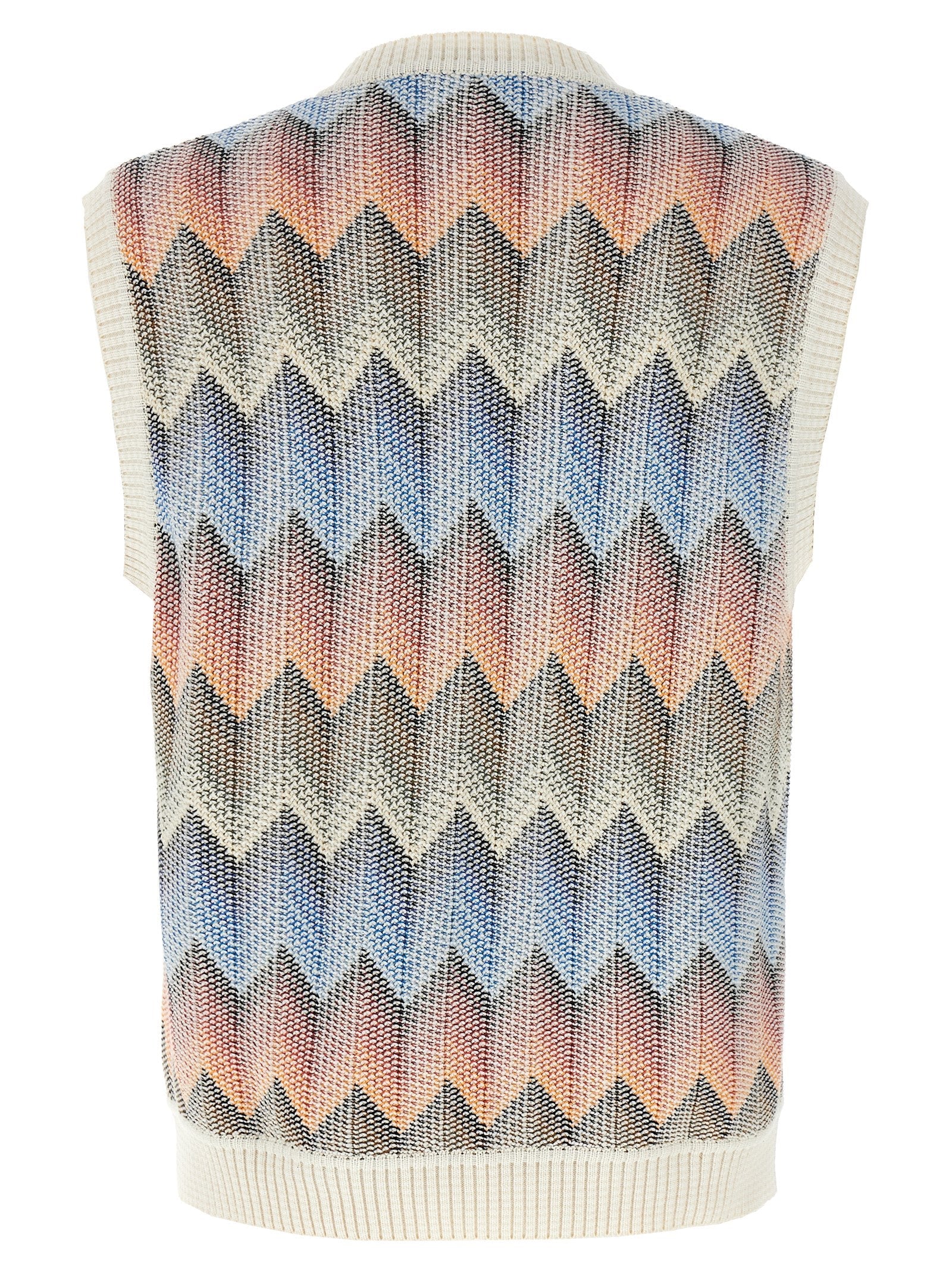 MISSONI - MISSONI - Chevron vest - Men’s Outerwear