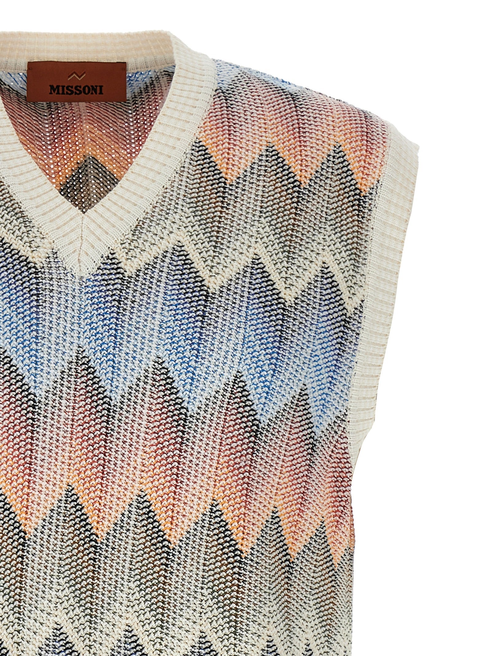 MISSONI - MISSONI - Chevron vest - Men’s Outerwear