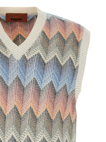 MISSONI - MISSONI - Chevron vest - Men’s Outerwear