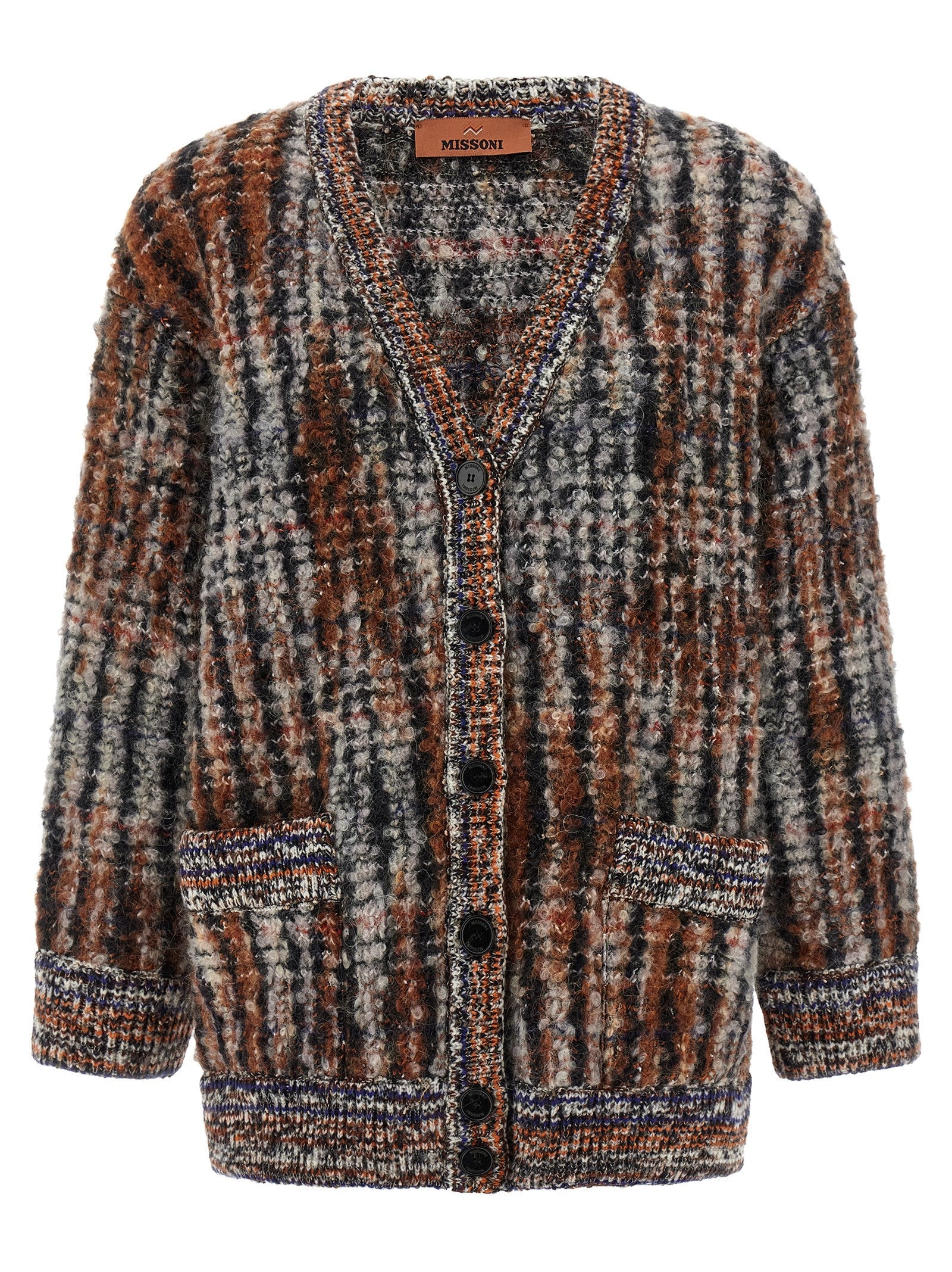 MISSONI - MISSONI - Bouclé wool cardigan - Women’s Knitwear