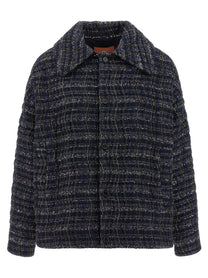 MISSONI - MISSONI - Caperdoni frame overshirt - Women’s Outerwear