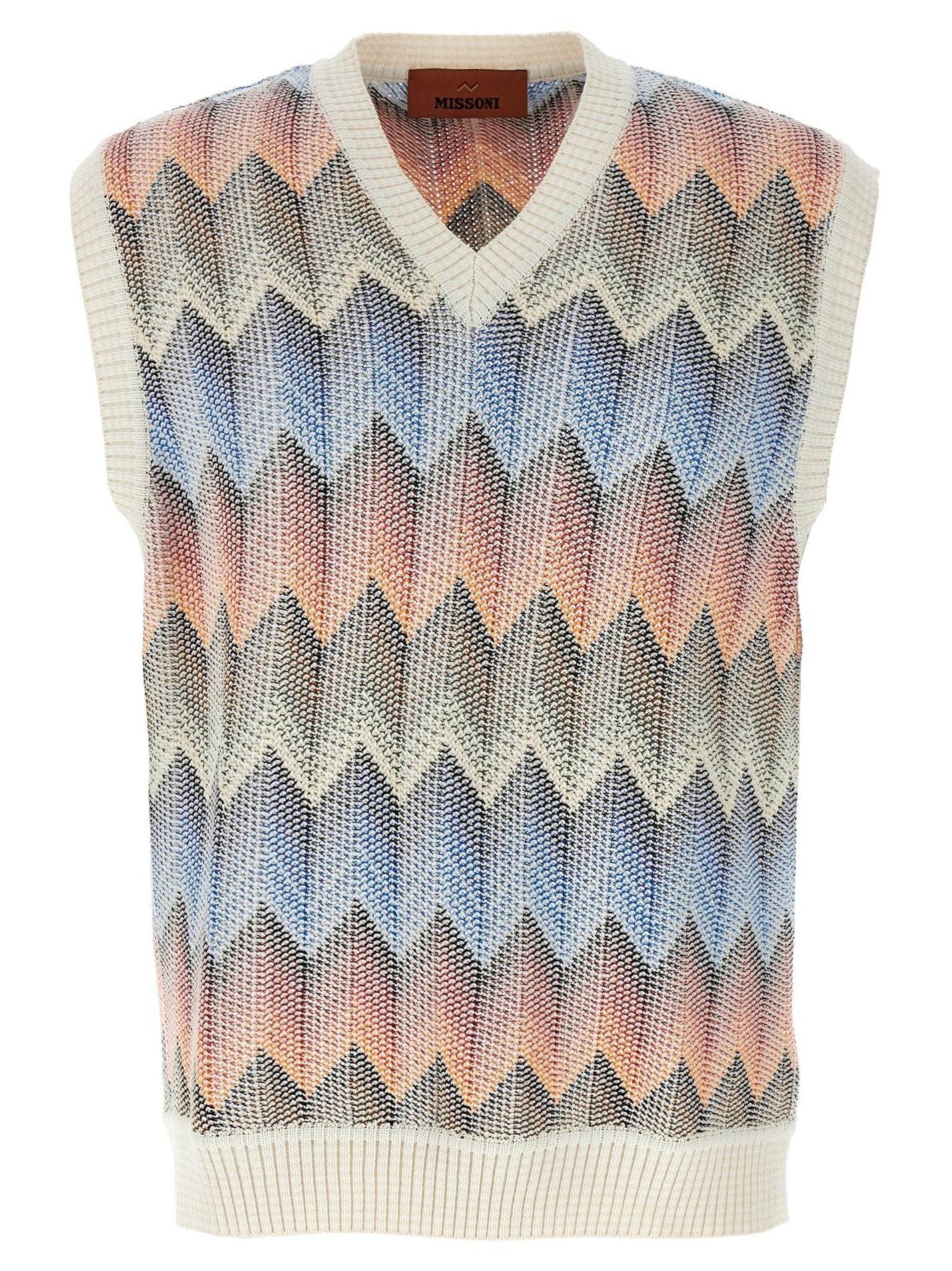 MISSONI - MISSONI - Chevron vest - Men’s Outerwear